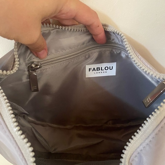 Fablou London Everyday Comfort Bag LUNA Steel Gray NWT - Picture 5 of 10